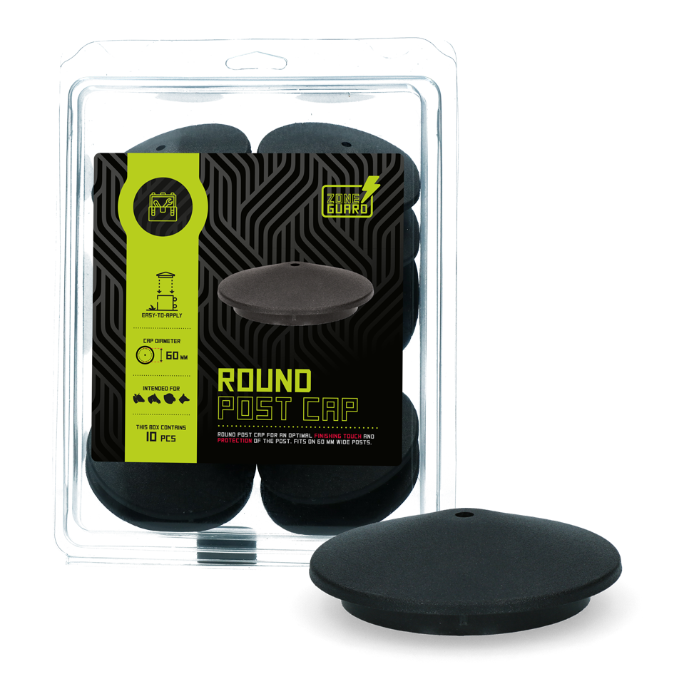 ZoneGuard Paalkapje Rond 60 mm