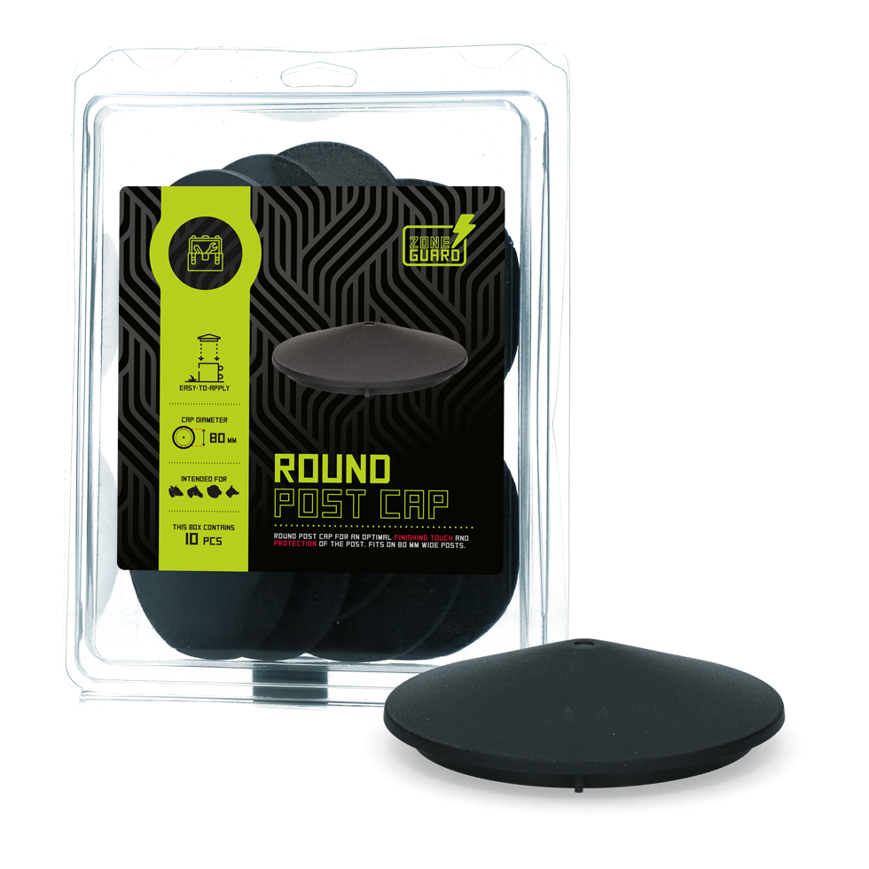 ZoneGuard Paalkapje Rond 80 mm