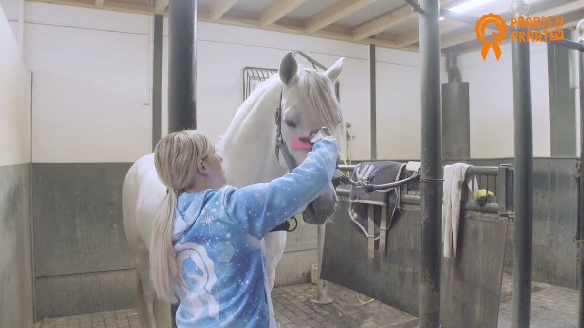 Paardenpraat Grooming Brush Roze M 2